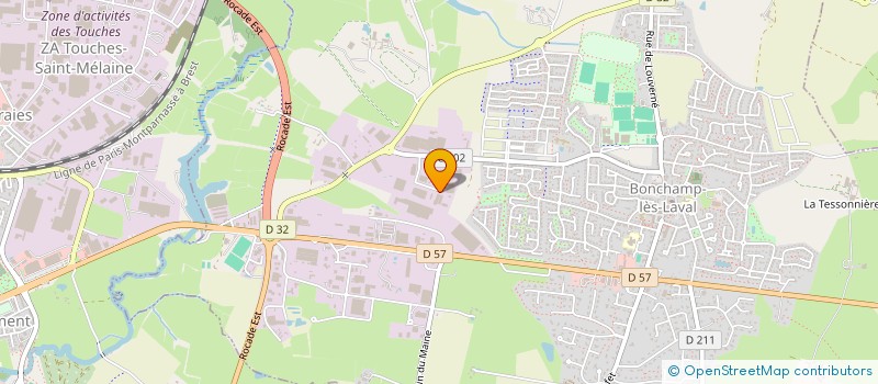 localisation de l'entreprise FABRICATION MEUBLES BONCHAMPOIS à BONCHAMP-LES-LAVAL