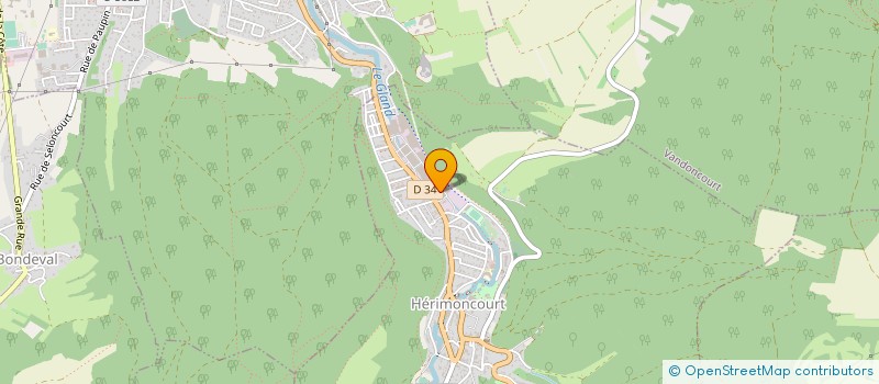 localisation de l'entreprise FABRICATION OUTILLAGE ELECTRIQUE  HERIMONCOURT