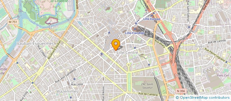 localisation de l'entreprise FABRICATION RECHERCH ARTICLE PUBLICITAIR  LILLE