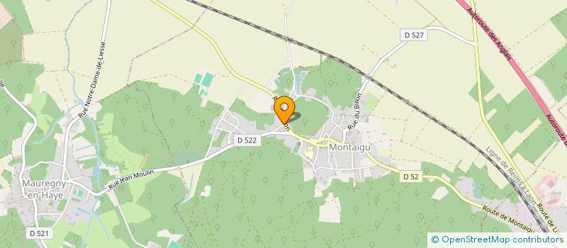 localisation de l'entreprise FABRICATION ROCHET - COCOTTE ET PAPOTE  MONTAIGU