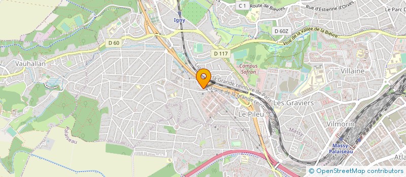 localisation de l'entreprise FABRICATION TRANSFORMATION ROULEMENT à IGNY