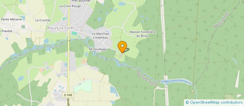 localisation de l'entreprise FABRICATIONS DES BENEDICTINES à BOUZY-LA-FORET