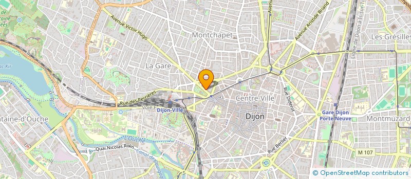 localisation de l'entreprise FABRICE CHARLEMAGNE - CABINET D'AVOCATS  DIJON