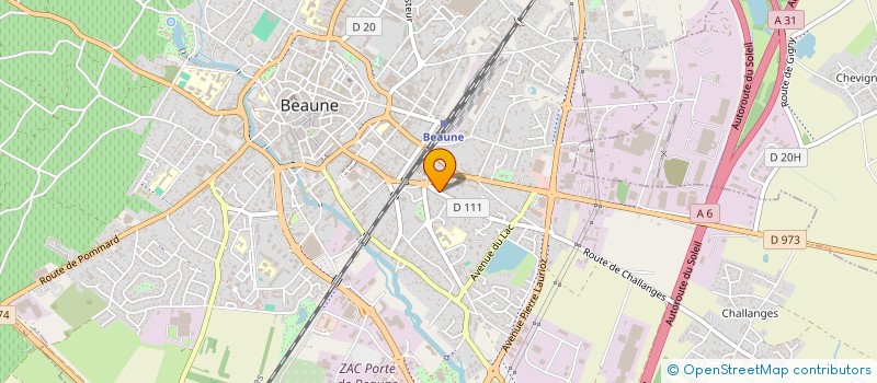 localisation de l'entreprise FABRICE DOUSSOT  COMBERTAULT