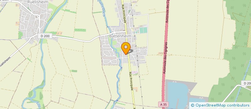 localisation de l'entreprise FABRICE ET LOLA  BATTENHEIM