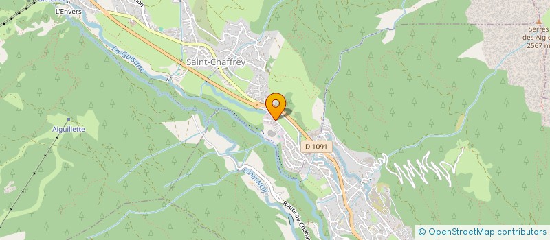 localisation de l'entreprise FABRICE FAURE  SAINT-CHAFFREY