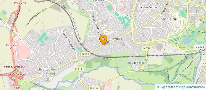 localisation de l'entreprise FABRICE JURZAK CONSTRUCTIONS SA à CAEN