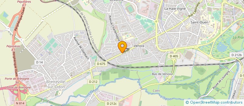 localisation de l'entreprise FABRICE JURZAK FINANCES à CAEN