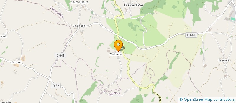 localisation de l'entreprise FABRICE LACAN IMMOBILIER  TREMOUILLES