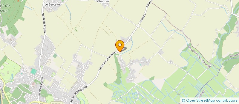 localisation de l'entreprise FABRICE MARSAC  MESCHERS-SUR-GIRONDE