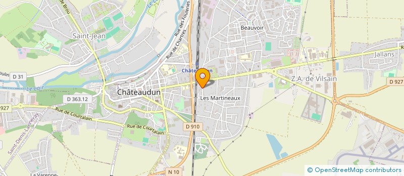 localisation de l'entreprise FABRICE SEBAN CONSULTING à CHATEAUDUN