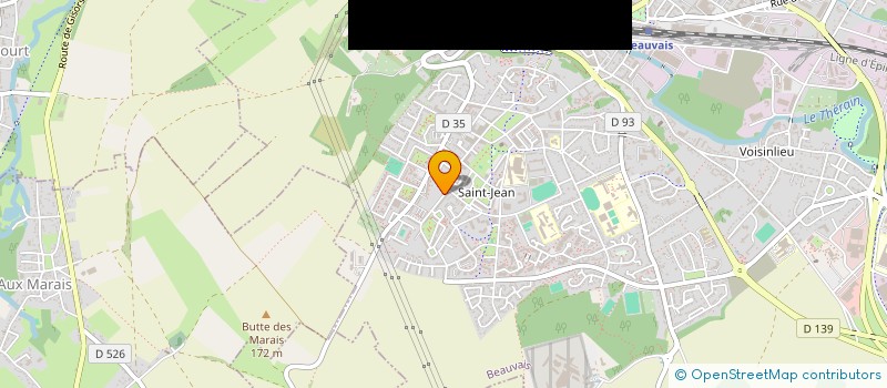 localisation de l'entreprise FABRICE-SERVICE-LIMOUSINE  BEAUVAIS