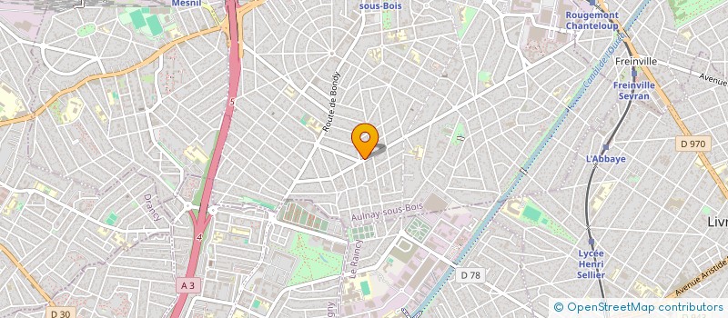 localisation de l'entreprise FABRICIO COMPAGNIE à AULNAY-SOUS-BOIS