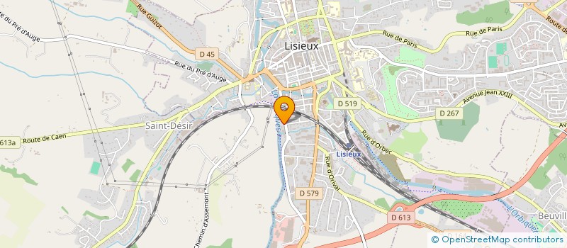 localisation de l'entreprise FABRICOBA-INDUSTRIE ET COMMERCE DE MOBILIER LDA à LISIEUX