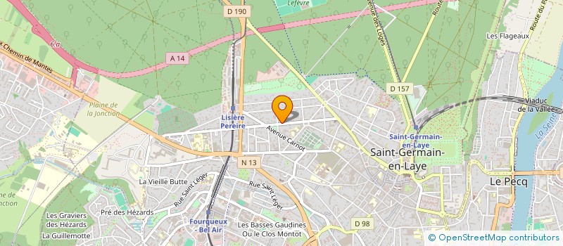 localisation de l'entreprise FABRIEL  SAINT-GERMAIN-EN-LAYE