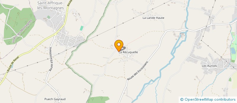 localisation de l'entreprise FABRIES NICOLAS  LABRUGUIERE