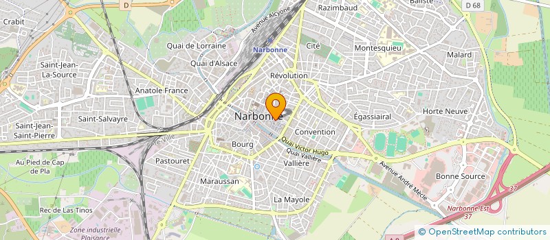 localisation de l'entreprise FABRIK  NARBONNE