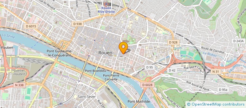 localisation de l'entreprise FABRIK CHAT ROSE à ROUEN