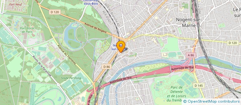 localisation de l'entreprise FABRIK EVENTS à NOGENT-SUR-MARNE