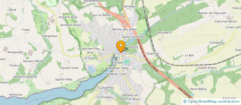 localisation de l'entreprise FABRIK OPTIK  DAOULAS