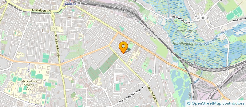 localisation de l'entreprise FABRIKE  AMIENS