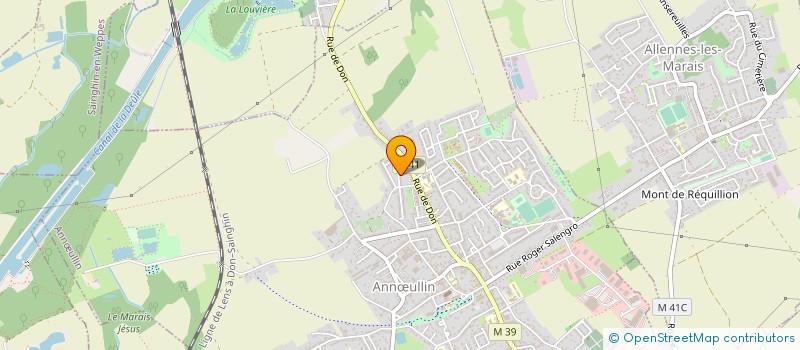 localisation de l'entreprise FABRIMAN  ANNULLIN