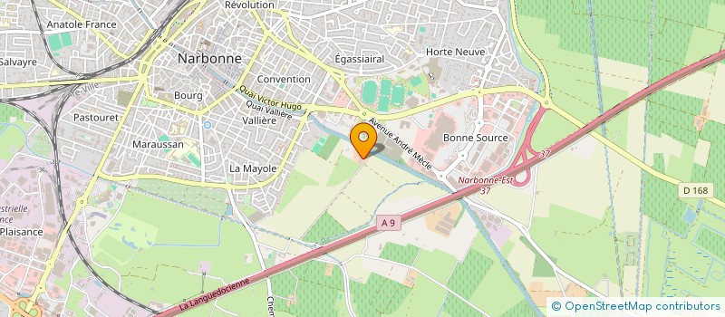 localisation de l'entreprise FABRIMMO à NARBONNE