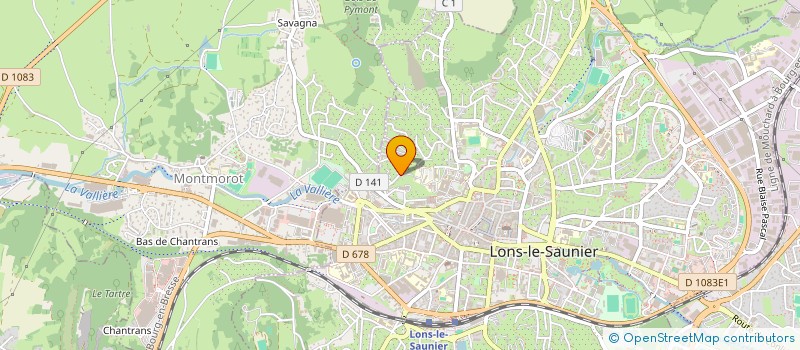 localisation de l'entreprise FABRIMO  LONS-LE-SAUNIER