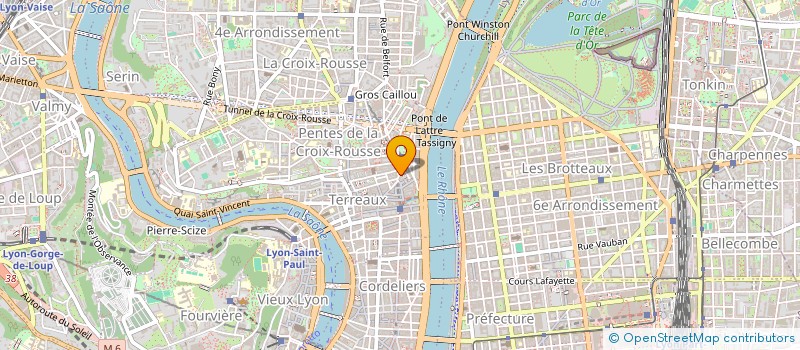 localisation de l'entreprise FABRIMODE à LYON