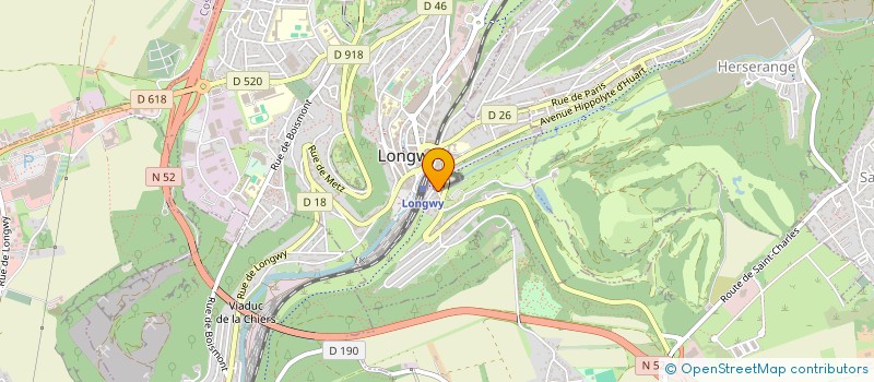 localisation de l'entreprise FABRINE IMMO  LONGWY