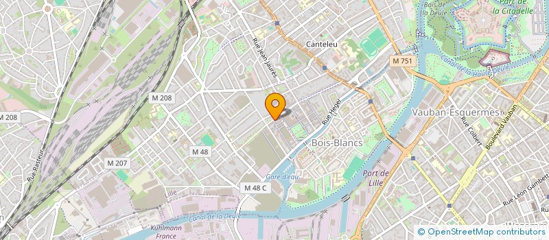 localisation de l'entreprise FABRIPORC à LILLE