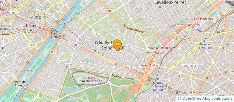 localisation de l'entreprise FABRIQ PUBLIC RELATIONS à NEUILLY-SUR-SEINE
