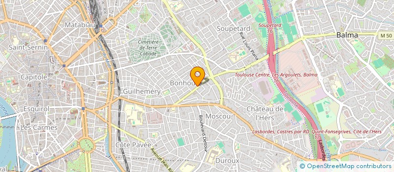 localisation de l'entreprise FABRIQ R ET D à TOULOUSE
