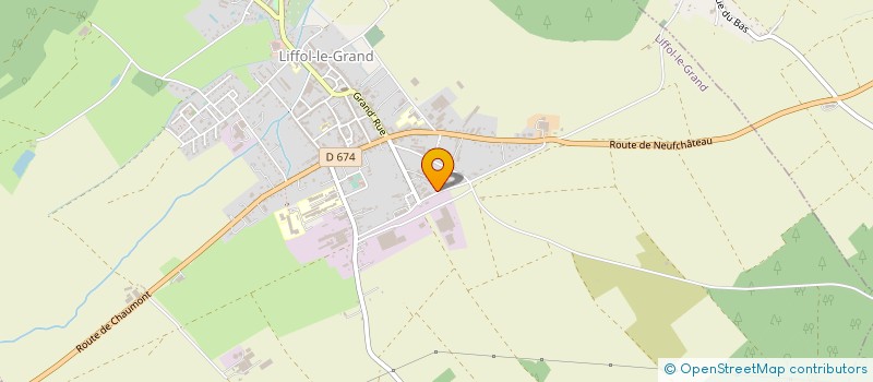 localisation de l'entreprise FABRIQUE ARTISANAL MEUBLES DUPONT-COLLIN à LIFFOL-LE-GRAND