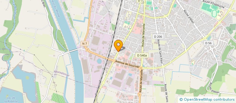 localisation de l'entreprise FABRIQUE ARTISANALE DE BOISSONS  MONTELIMAR