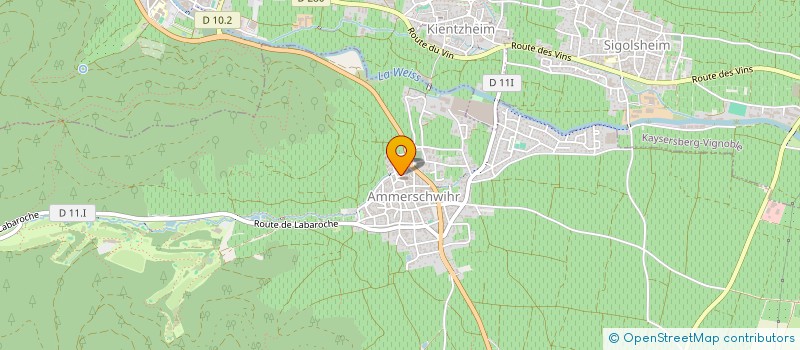 localisation de l'entreprise FABRIQUE D'EGLISE CATHOLIQUE  AMMERSCHWIHR