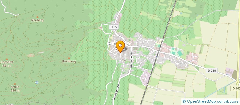 localisation de l'entreprise FABRIQUE D EGLISE CATHOLIQUE DIEFFENTHAL  DIEFFENTHAL