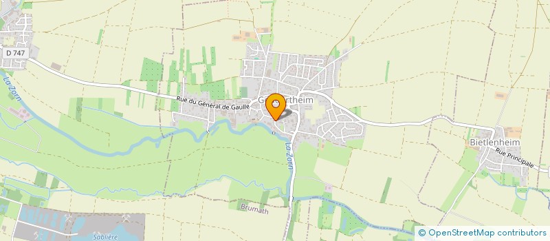 localisation de l'entreprise FABRIQUE D EGLISE CATHOLIQUE GEUDERTHEIM  GEUDERTHEIM