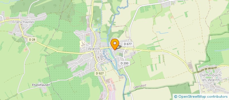 localisation de l'entreprise FABRIQUE D'EGLISE D'ESCHBACH  ESCHBACH