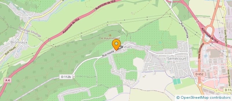 localisation de l'entreprise FABRIQUE D'EGLISE DE FEVES  FEVES