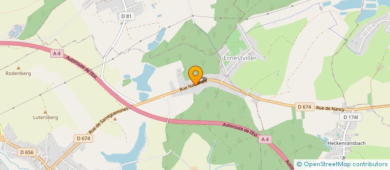 localisation de l'entreprise FABRIQUE D'EGLISE DE HOSTE  HOSTE