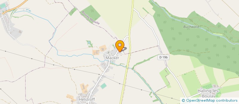 localisation de l'entreprise FABRIQUE DE EGLISE HELSTROFF MACKER  HELSTROFF