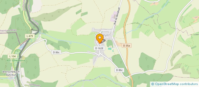 localisation de l'entreprise FABRIQUE DE L'EGLISE à SCHWEYEN