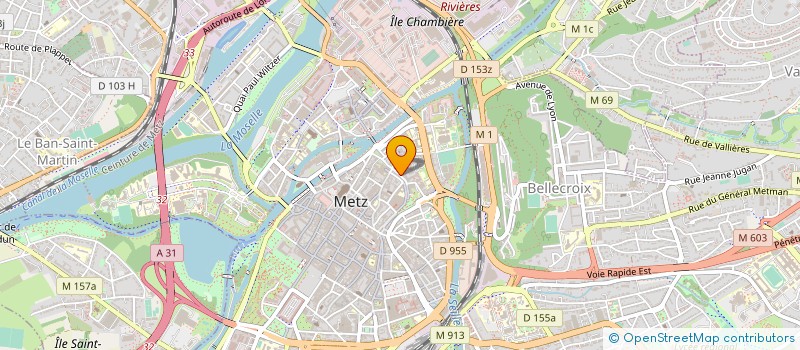 localisation de l'entreprise FABRIQUE DE L EGLISE à METZ