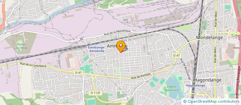 localisation de l'entreprise FABRIQUE DE L EGLISE  AMNEVILLE