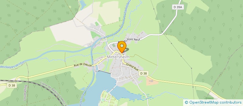 localisation de l'entreprise FABRIQUE DE L EGLISE  MITTERSHEIM