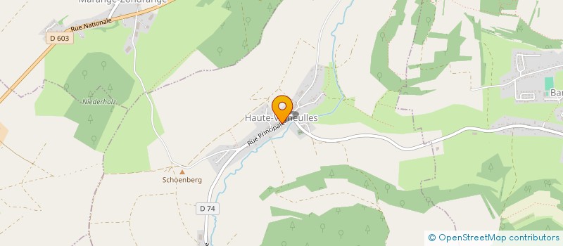 localisation de l'entreprise FABRIQUE DE L'EGLISE  HEMILLY