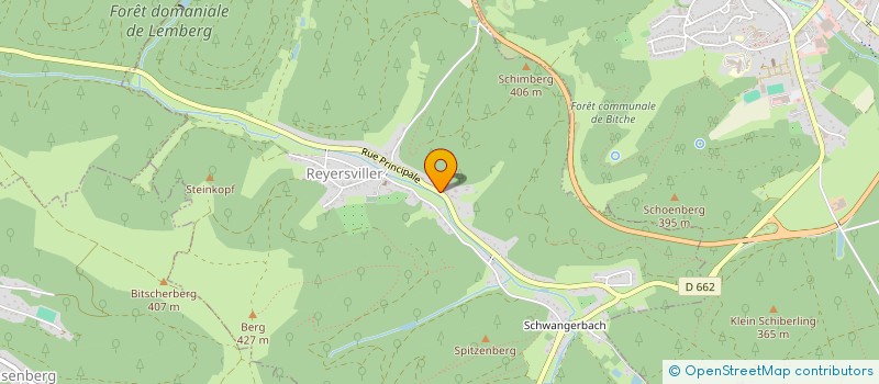 localisation de l'entreprise FABRIQUE DE L'EGLISE CATHOLIQUE DE ROPPEVILLER  ROPPEVILLER