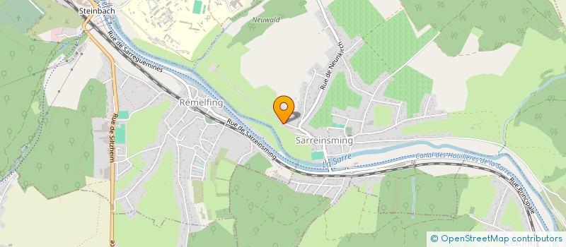 localisation de l'entreprise FABRIQUE DE L'EGLISE CULTE CATHOLIQUE  SARREINSMING