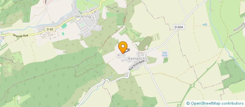 localisation de l'entreprise FABRIQUE DE L'EGLISE CULTE CATHOLIQUE  BUDING